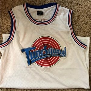 Bugs Tune Squad Jersey with accessories